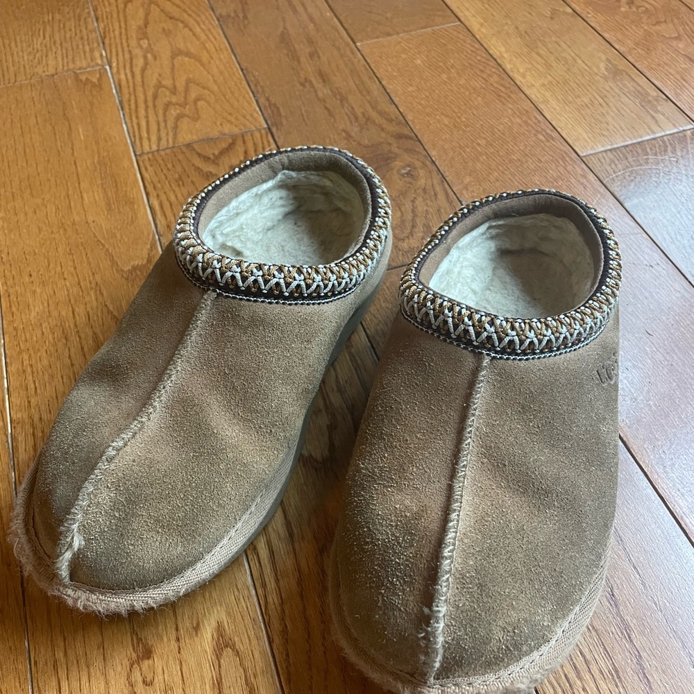 UGG Kids Tan Slippers